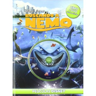 Películas Disney: Buscando A Nemo  (Libro + Dvd De La Película)